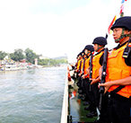第131次中老缅泰湄公河联合巡逻执法行动启动